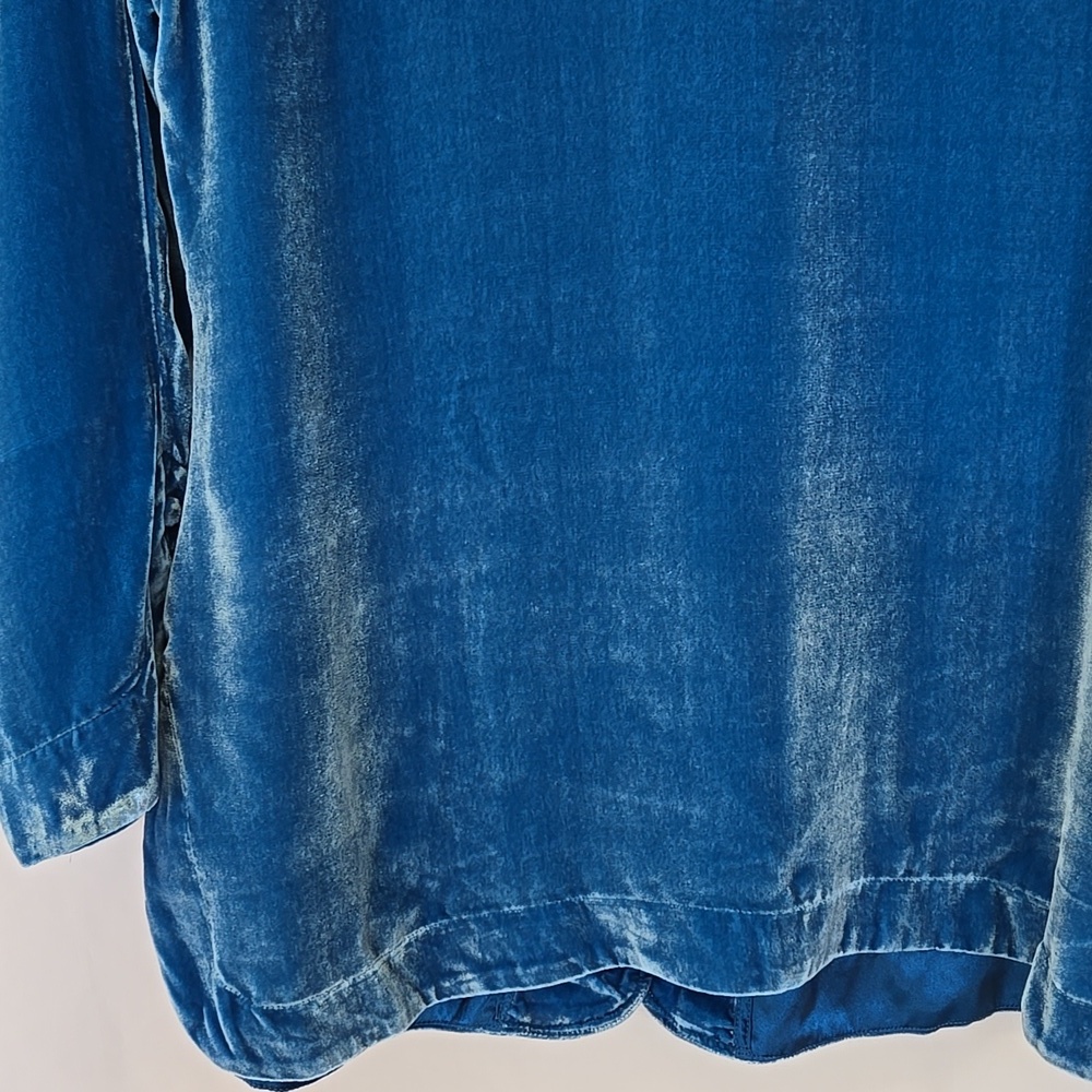 Soft Surroundings Velvet Boyfriend Tunic - Size Medium - Picture 12 of 15